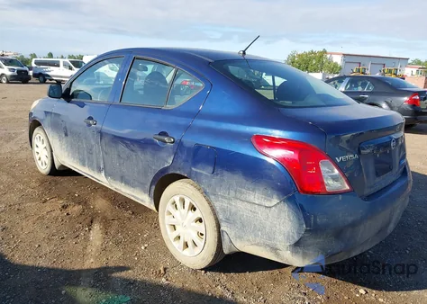 2012 Nissan Versa 1.6 S z USA, uszkodzony, nr VIN 3N1CN7AP2CL861578